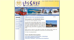 Desktop Screenshot of lassnig-busreisen.at